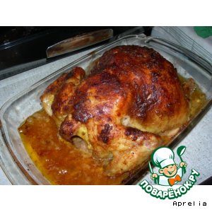 Рецепт Курица в горчично-чесночном соусе