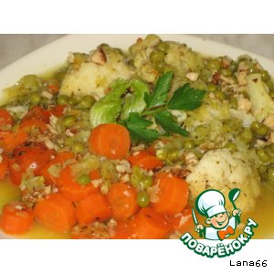 Рецепт Легкое овощное рагу