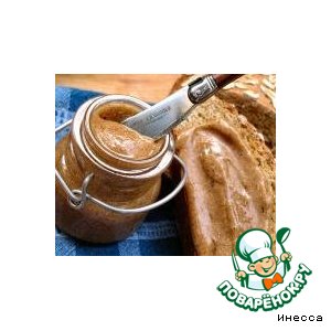 Рецепт Ореховое масло с фундуком и медом