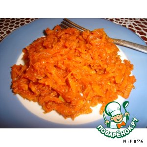 Рецепт Икра из моркови
