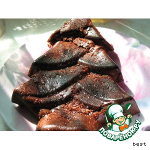 Рецепт Медово-шоколадно-банановый торт