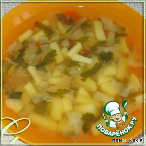 Рецепт Весенний суп с молодой крапивой