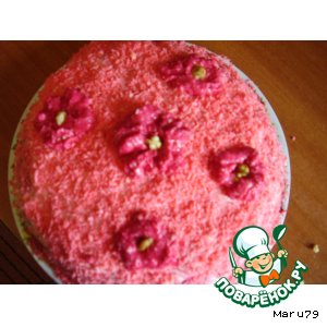 Рецепт Розовый торт