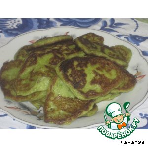 Рецепт Зеленые оладушки