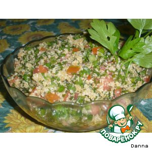 Рецепт Арабский салат "Табуле"