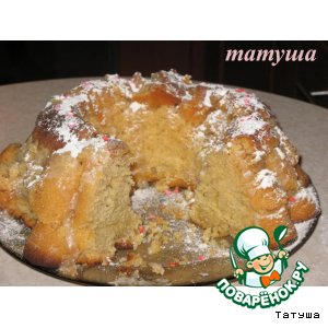 Рецепт Имбирно-медовый кекс с перчиком