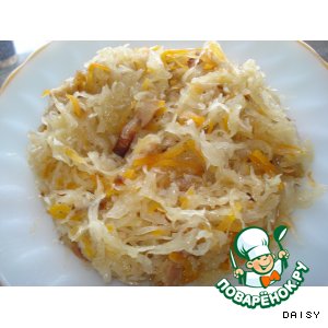 Рецепт Солянка из квашеной капусты (не суп)