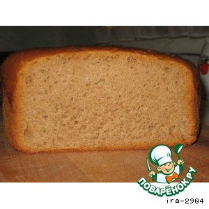 Рецепт Ржано-пшеничный хлеб на закваске