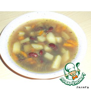 Рецепт Суп из фасоли