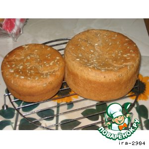Рецепт Хлеб ржаной с семечками на закваске