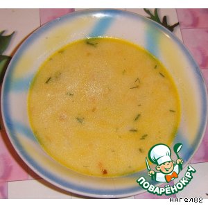 Рецепт Сырный суп на скорую руку