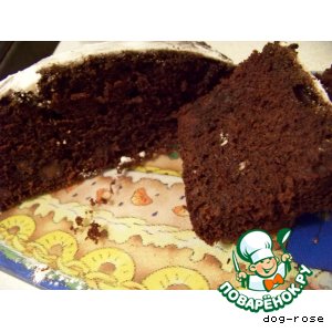 Рецепт Шоколадно-винный кекс