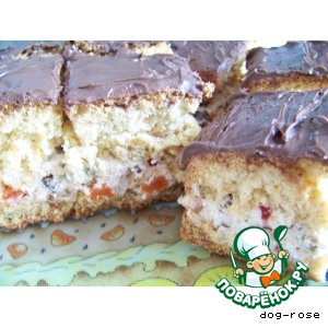 Рецепт Кассата - творожный пирог по-итальянски