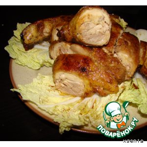 Рецепт: Имбирная курица по-китайски