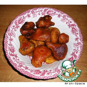 Рецепт Pakoras – овощные окорочка