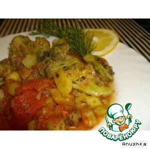 Рецепт Tomate com legumes-томаты с овощами