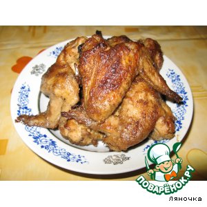 Рецепт Запеченные куриные крылышки