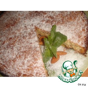 Рецепт Бельгийский миндальный пирог