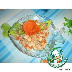 Рецепт Рыбный салатик