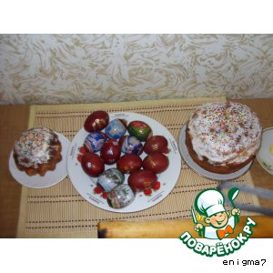 Рецепт Кексы сметанные с изюмом