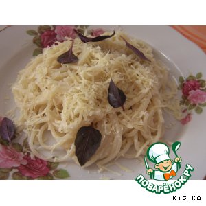 Рецепт Лимонные спагетти