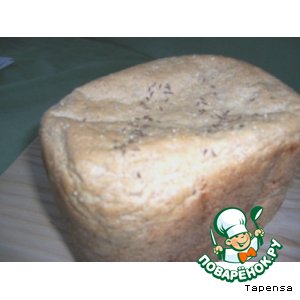 Рецепт Ржаной хлеб с тмином ( для хлебопечки)