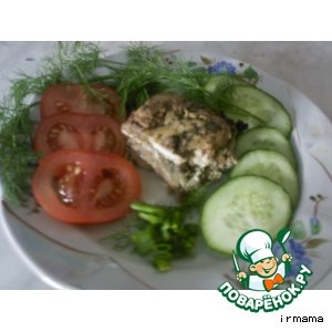 Рецепт Запеканка" Вкусная птичка"