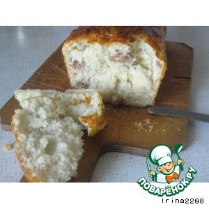 Рецепт Белый хлеб со шкварками