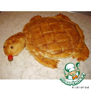 Рецепт Слоеный пирог "Черепаха"