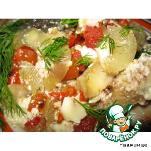 Рецепт Нежная рыбка с овощами