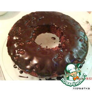 Рецепт Шоколадный кекс с коньяком