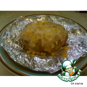 Рецепт "Картошка в жакете" (Jacket potato)