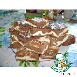 Рецепт Шоколадно-творожное  печенье