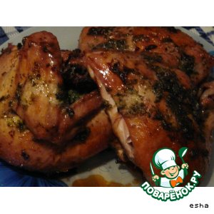 Рецепт Жареная курица из Марракеша