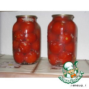 Рецепт: Пикантные помидоры