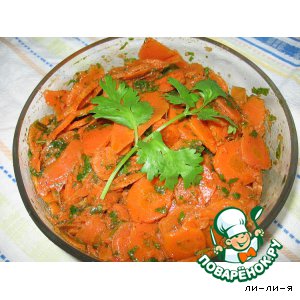 Рецепт Морковь по-мароккански