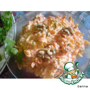 Рецепт Салат морковный "Торопышка"