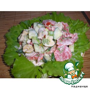 Рецепт Овощной салат "Гурман"