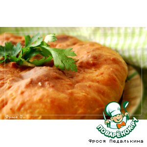 Рецепт Осетинский пирог с зеленью