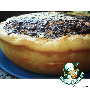 Рецепт Пирог с ванильным пудингом