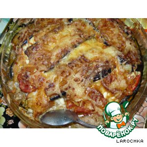 Рецепт Куриная грудка с баклажанами
