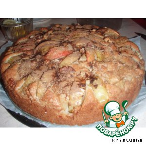 Рецепт Яблочный пирог " нежное лакомство"