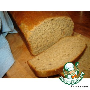 Рецепт Ржаной хлеб на пиве с тмином