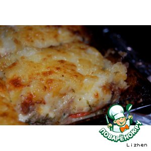 Рецепт Картофельная запеканка с мясом и сыром