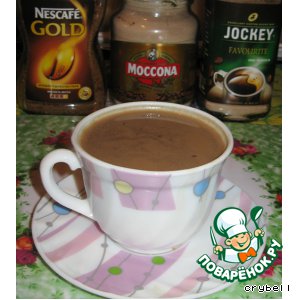 Рецепт Домашний шоколадный Cappuccino