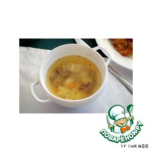 Рецепт Суп грибной с картофелем