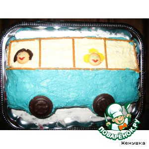 Рецепт: Торт "Автобус"