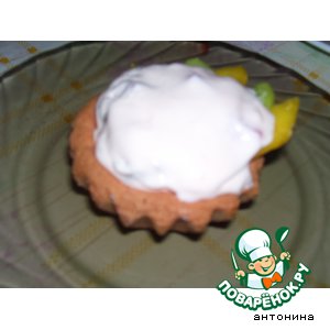 Рецепт Тарталетки десертные "Снегурочка"