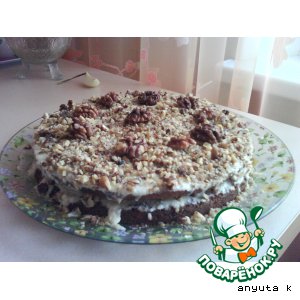 Рецепт Ореховый торт