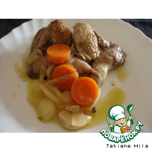 :    "Codornices en escabeche"